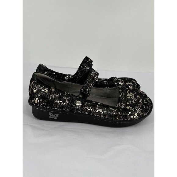 ALEGRIA Belle Gold Mosaic Mary Jane Comfort Shoe Size EU 39 US 9 BEL-780 - Picture 8 of 13